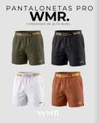 Pack X4 PANTALONETAS PRETINA WMR PRO (Blanco, Negro, Verde Militar, Naranja)