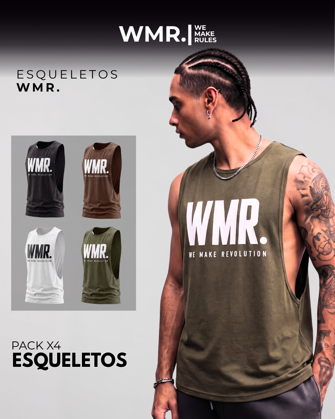 REF. 1108 | Pack x4 Esqueletos We Make
