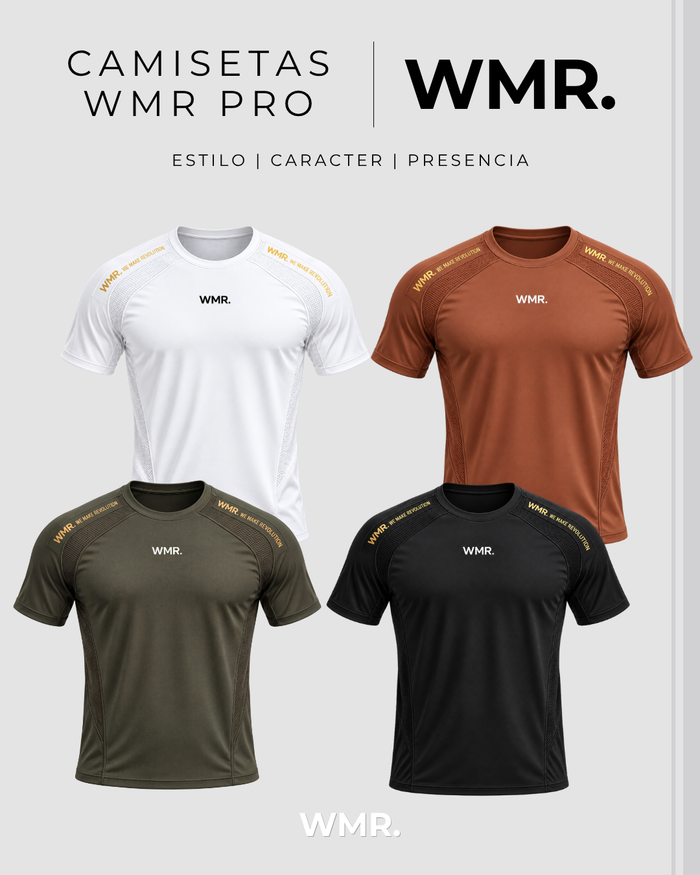 REF. 1109 | Pack x4 Camisetas WMR PRO