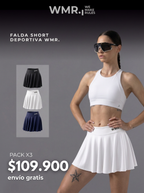 PACK X3 FALDA SHORT WMR